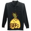 Long Sleeve Silk Touch Polo with Pocket Thumbnail