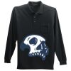Long Sleeve Silk Touch Polo with Pocket Thumbnail
