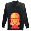 Long Sleeve Silk Touch Polo with Pocket Thumbnail