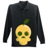 Long Sleeve Silk Touch Polo with Pocket Thumbnail
