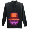 Long Sleeve Silk Touch Polo with Pocket Thumbnail