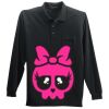 Long Sleeve Silk Touch Polo with Pocket Thumbnail