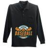 Long Sleeve Silk Touch Polo with Pocket Thumbnail
