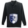 Long Sleeve Silk Touch Polo with Pocket Thumbnail