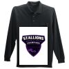 Long Sleeve Silk Touch Polo with Pocket Thumbnail