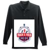 Long Sleeve Silk Touch Polo with Pocket Thumbnail