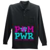Long Sleeve Silk Touch Polo with Pocket Thumbnail