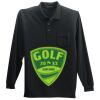 Long Sleeve Silk Touch Polo with Pocket Thumbnail