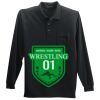 Long Sleeve Silk Touch Polo with Pocket Thumbnail