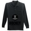 Long Sleeve Silk Touch Polo with Pocket Thumbnail