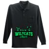 Long Sleeve Silk Touch Polo with Pocket Thumbnail