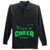 Long Sleeve Silk Touch Polo with Pocket Thumbnail