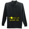 Long Sleeve Silk Touch Polo with Pocket Thumbnail
