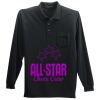 Long Sleeve Silk Touch Polo with Pocket Thumbnail