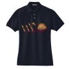 Women's Heavyweight Cotton Pique Polo Thumbnail