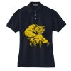 Women's Heavyweight Cotton Pique Polo Thumbnail
