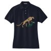 Women's Heavyweight Cotton Pique Polo Thumbnail