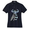 Women's Heavyweight Cotton Pique Polo Thumbnail