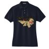 Women's Heavyweight Cotton Pique Polo Thumbnail