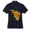 Women's Heavyweight Cotton Pique Polo Thumbnail