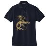 Women's Heavyweight Cotton Pique Polo Thumbnail