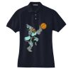 Women's Heavyweight Cotton Pique Polo Thumbnail