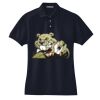 Women's Heavyweight Cotton Pique Polo Thumbnail