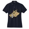 Women's Heavyweight Cotton Pique Polo Thumbnail