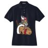 Women's Heavyweight Cotton Pique Polo Thumbnail