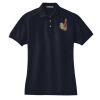 Women's Heavyweight Cotton Pique Polo Thumbnail