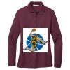 Women's Silk Touch Long Sleeve Polo Thumbnail