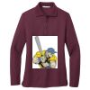 Women's Silk Touch Long Sleeve Polo Thumbnail