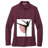 Women's Silk Touch Long Sleeve Polo Thumbnail