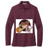 Women's Silk Touch Long Sleeve Polo Thumbnail