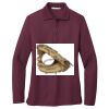 Women's Silk Touch Long Sleeve Polo Thumbnail