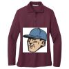 Women's Silk Touch Long Sleeve Polo Thumbnail