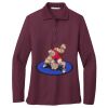 Women's Silk Touch Long Sleeve Polo Thumbnail