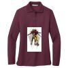 Women's Silk Touch Long Sleeve Polo Thumbnail