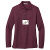 Women's Silk Touch Long Sleeve Polo Thumbnail