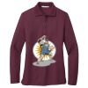 Women's Silk Touch Long Sleeve Polo Thumbnail