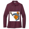 Women's Silk Touch Long Sleeve Polo Thumbnail