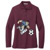 Women's Silk Touch Long Sleeve Polo Thumbnail