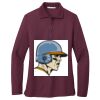 Women's Silk Touch Long Sleeve Polo Thumbnail