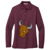 Women's Silk Touch Long Sleeve Polo Thumbnail