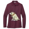 Women's Silk Touch Long Sleeve Polo Thumbnail