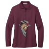 Women's Silk Touch Long Sleeve Polo Thumbnail
