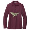 Women's Silk Touch Long Sleeve Polo Thumbnail