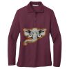 Women's Silk Touch Long Sleeve Polo Thumbnail