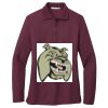 Women's Silk Touch Long Sleeve Polo Thumbnail