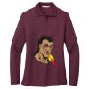 Women's Silk Touch Long Sleeve Polo Thumbnail